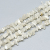 Natural White Moonstone Beads Strands G-S315-34-1