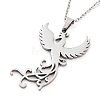 Non-Tarnish 304 Stainless Steel Pendant Necklaces NJEW-P306-06P-1