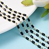 3.28 Feet Handmade Glass Beaded Chains X-CHC-F008-B05-4