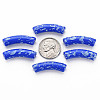 Opaque Spray Painted Acrylic Beads X1-MACR-S372-002F-B02-3