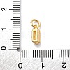 Brass Pave Cubic Zirconia Charms KK-F894-13G-06-3