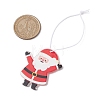 Santa Claus & Gnome Acrylic Pendants Decoration HJEW-JM02268-4