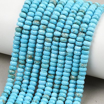 Natural Magnesite Beads Strands G-Z143-F01-01B-1