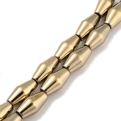 Electroplated Synthetic Magnetic Hematite Beads Strands G-Z032-B01-02-1