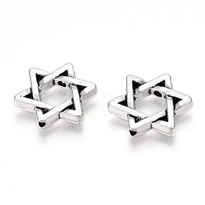 Rack Plating Alloy Beads FIND-B010-02AS-1
