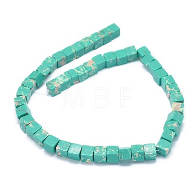 Synthetic Imperial Jasper Beads Strands G-F636-01A-1