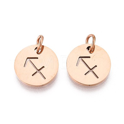 304 Stainless Steel Charms STAS-Q201-T445-9R-1