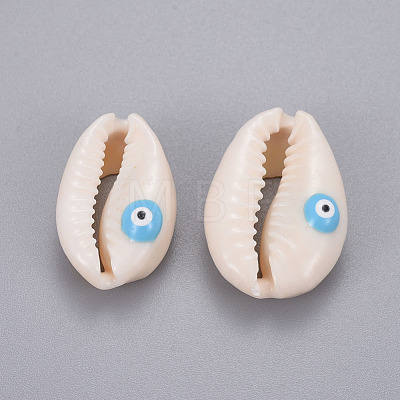 Cowrie Shell Beads SHEL-L008-01-1