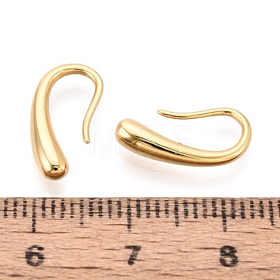 925 Sterling Silver Teardrop Dangle Earrings STER-N016-129G-1