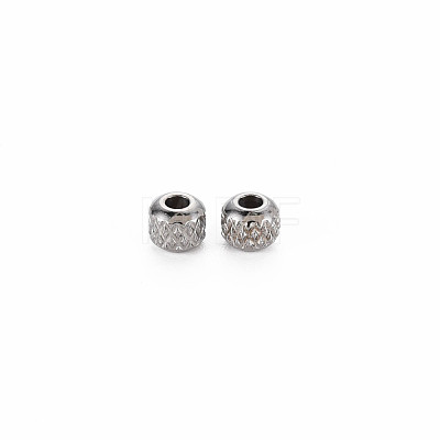 Non-Tarnish 201 Stainless Steel Beads STAS-N088-37A-01P-1