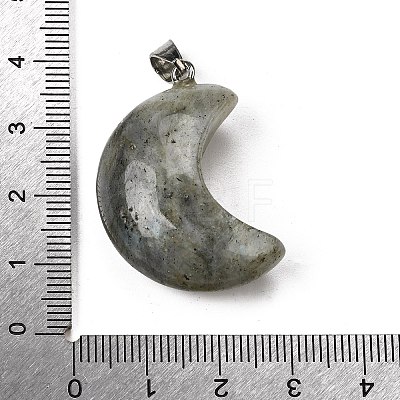 Natural Labradorite Pendants G-F820-02C-1