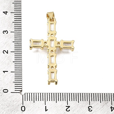Brass Pave Cubic Zirconia Pendants CU-CBAE7DF-11G-D-1