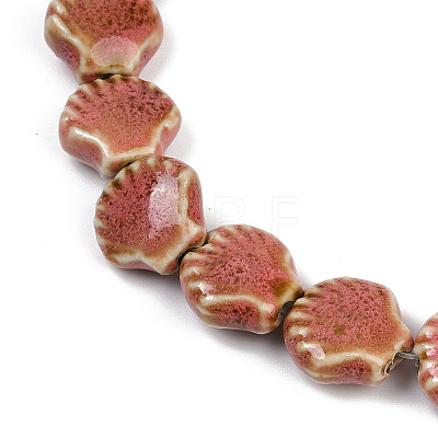 Handmade Porcelain Beads Strands PORC-Q002-01A-07-1