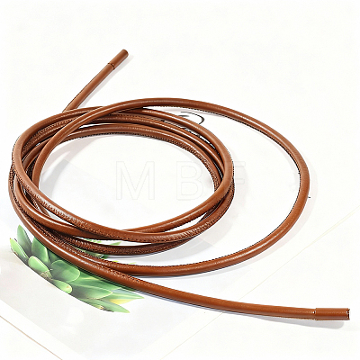 Round PU Leather Cord Tie Knot Belts for Dress DIY-WH20007-802A-04-1