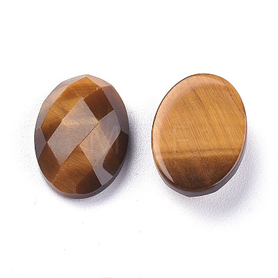 Natural Tiger Eye Cabochons LS-G-G760-A06-1
