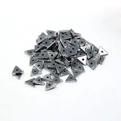 Electroplate Non-magnetic Synthetic Hematite Beads Strands G-J225A-08-1