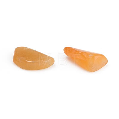 Natural Yellow Aventurine Chips Beads G-D0019-01-1