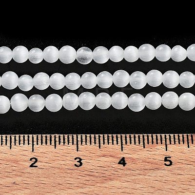 Cat Eye Beads Strands X-CE-F022-4mm-15-1