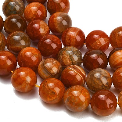 Natural Dragon Veins Agate Beads Strands GG-L001-L01-02B-1