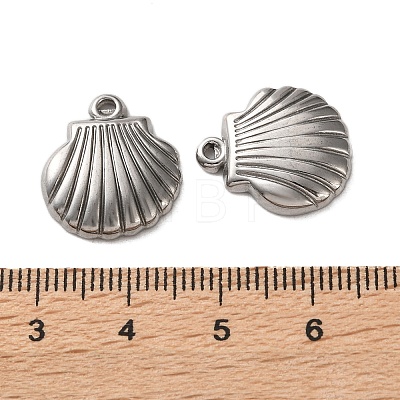 304 Stainless Steel Pendants STAS-A124-18B-P-1