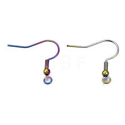 Ion Plating(IP) 304 Stainless Steel French Earring Hooks STAS-S119-015-1