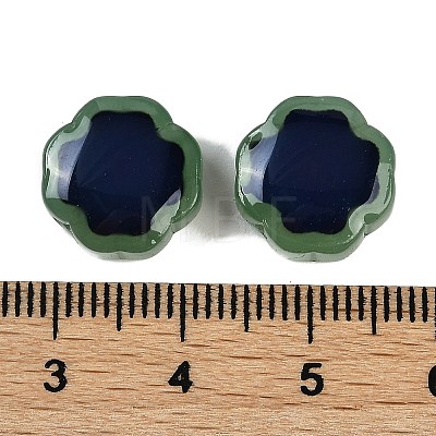 Two Tone Glass Beads GLAA-Z007-11E-1