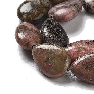 Natural Rhodonite Beads Strands G-P528-L21-01-1