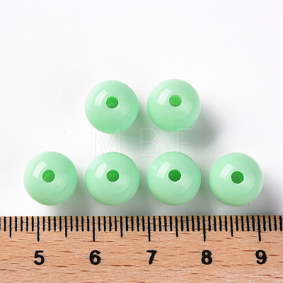 Opaque Acrylic Beads MACR-S370-C10mm-A05-1