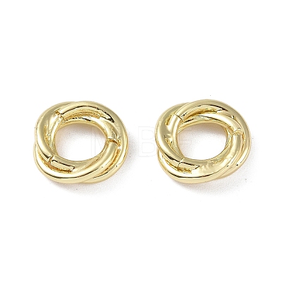 Brass Linking Rings KK-B087-03G-1