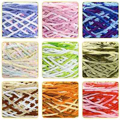 4 Bundles Polyester Yarn FB-FSB9EF-01G-1