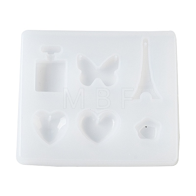 Butterfly & Heart & Bottle DIY Silicone Pendant Molds SIMO-H019-04A-1