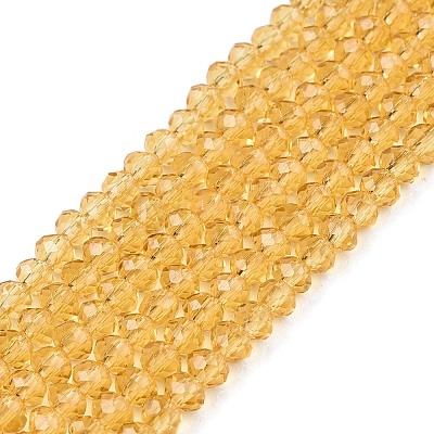 Glass Beads Strands EGLA-A044-T2mm-D03-1