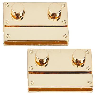 Zinc Alloy Twist Bag Lock Purse Catch Clasps PURS-WH20003-001G-1