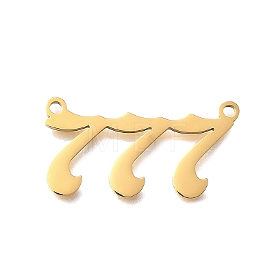 304 Stainless Steel Pendants STAS-D382-04G-G-1