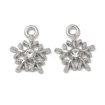 Christmas Alloy Crystal Rhinestone Pendants FIND-L026-01J-P-1