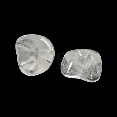 Electroplated Glass Beads GLAA-G119-01I-1