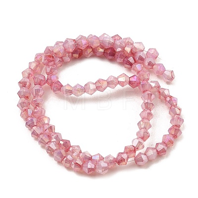 Imitation Jade Glass Beads Strands GLAA-P058-02A-05-1