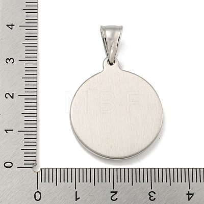 316 Surgical Stainless Steel Pendants STAS-E212-67AS-1