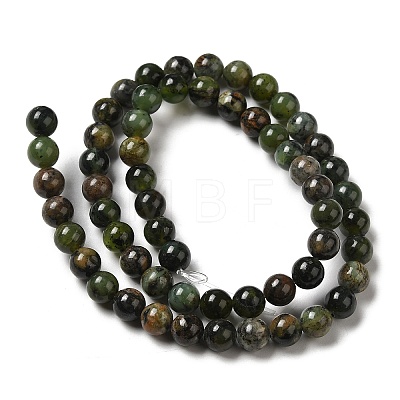 Natural Chrysoprase Beads Strands G-H298-A09-02-1