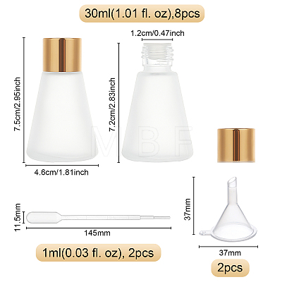 Matte Glass Aromatherapy Subpackage Bottle MRMJ-BC0002-92-1