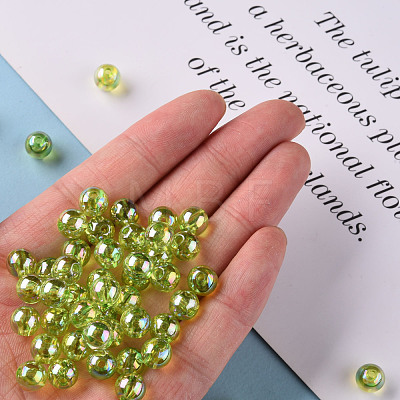 Transparent Acrylic Beads MACR-S370-B8mm-729-1