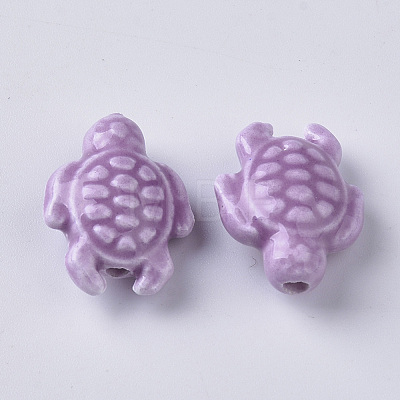 Handmade Porcelain Beads X-PORC-T005-001C-1