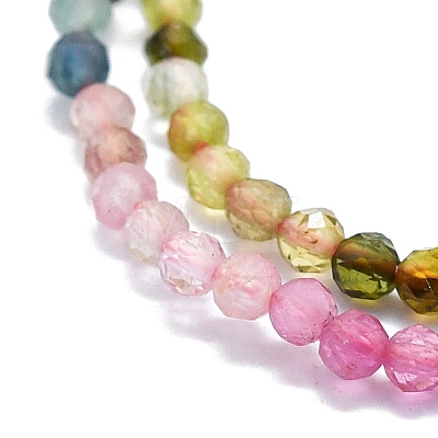 Natural Tourmaline Beads Strands G-P457-A01-14F-1