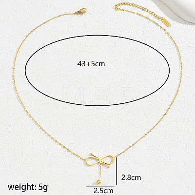 Fashionable Sweet Butterfly Pendant Necklace for Women Daily Vacation Gift VP4217-2-1