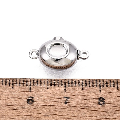 Brass Box Clasps KK-Q074-12P-1