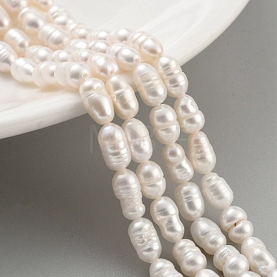 Natural Cultured Freshwater Pearl Beads Strands PEAR-P062-06B-1