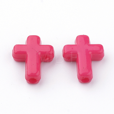 Opaque Acrylic Beads SACR-436-C05-1