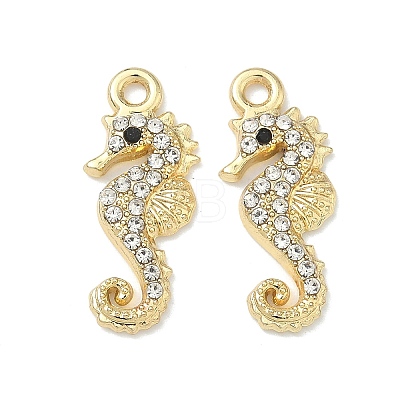 Alloy Crystal Rhinestone Pendants FIND-G108-04F-G-1