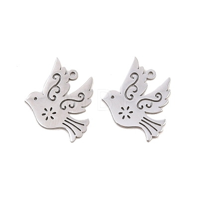 Religion 304 Stainless Steel Charms LS-STAS-E521-07P-09-1