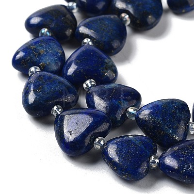 Natural Lapis Lazuli Beads Strands X-G-E614-A05-01-1